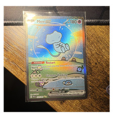 Pokemon TCG Mew ex 232/091 SV Paldean Fates SIR Full Art Holo English (1 of 2)