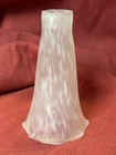 Vintage White Blown Glass Shade For Tiffany Style Lilly Lily Lamp Smaller Size 1