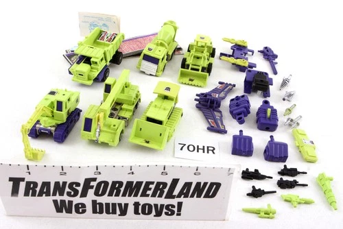 Devastator Complete 1985 Vintage Hasbro G1 Transformers Action Figure