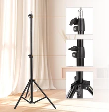 Projector Tripod Stand - Adjustable Height for Camera/Photography/DJ Equipment