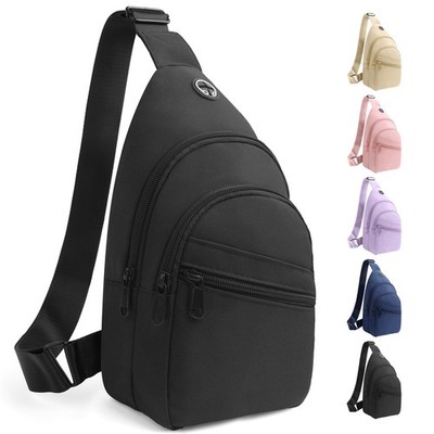 Sling Bag  Adjustable Crossbody and Shoulder Bag for Travel and Camping