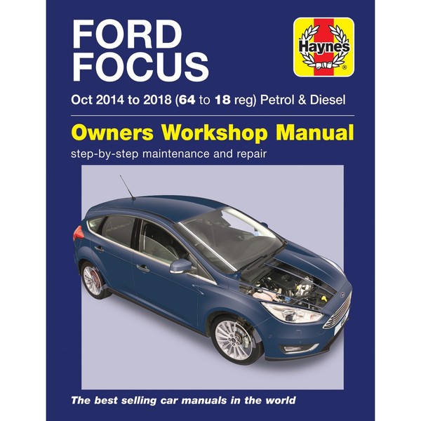 Ford Focus 10.2014-2018 Benzin Petrol Diesel Reparaturanleitung Haynes-image