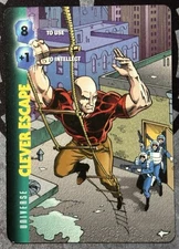 Fleer DC Overpower - CLEVER ESCAPE Universe Card Lex Luthor Art 1996 - LP
