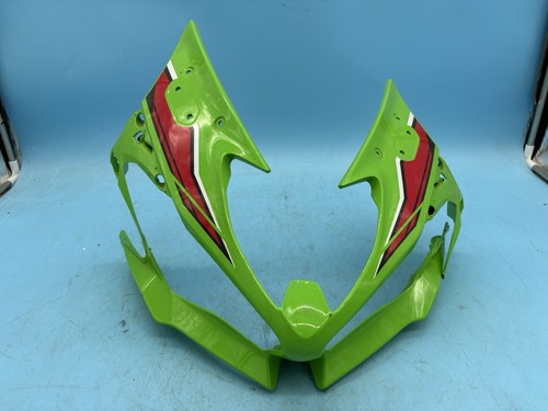 Kawasaki ZX636 636 Top Cowl Upper Fairing Headlight Panel Front ZX Broken ZX6r - Picture 1 of 5