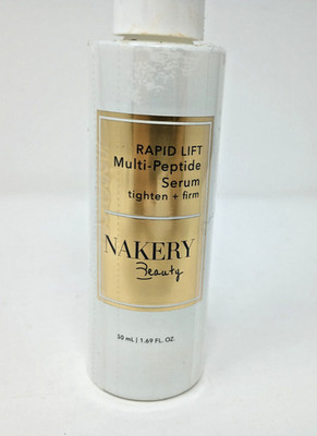 Nakery Beauty Rapid Lift Multi Peptide Serum Facelift in a Bottle Lifts Tightens