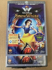 NEW: Snow White and the Seven Dwarfs 2-Blu-ray DVD Set, 2009 FREE SHIPPING