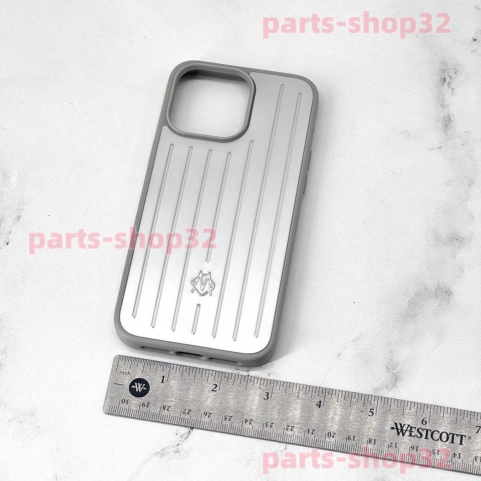 【美品】RIMOWA iPhone 16 Pro Maxケース シルバー Rimowa Iphone Case Aluminum For Iphone 16 Pro Max | eBay