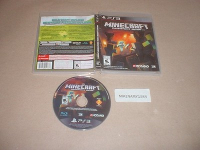 MINECRAFT: PLAYSTATION 3 EDITION game in case - Sony Playstation 3 PS3 system