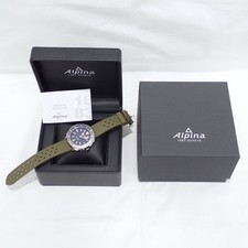 Alpina Seastrong Diver Auto AL525X4VS6 SS & Rubber Men's Watch, Used From Japan 8