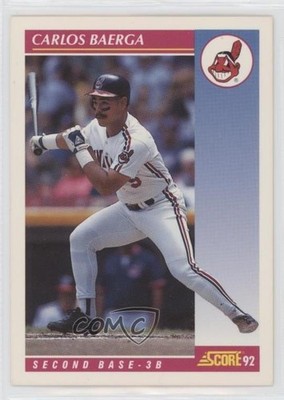 1992 Score Carlos Baerga #128 0e06