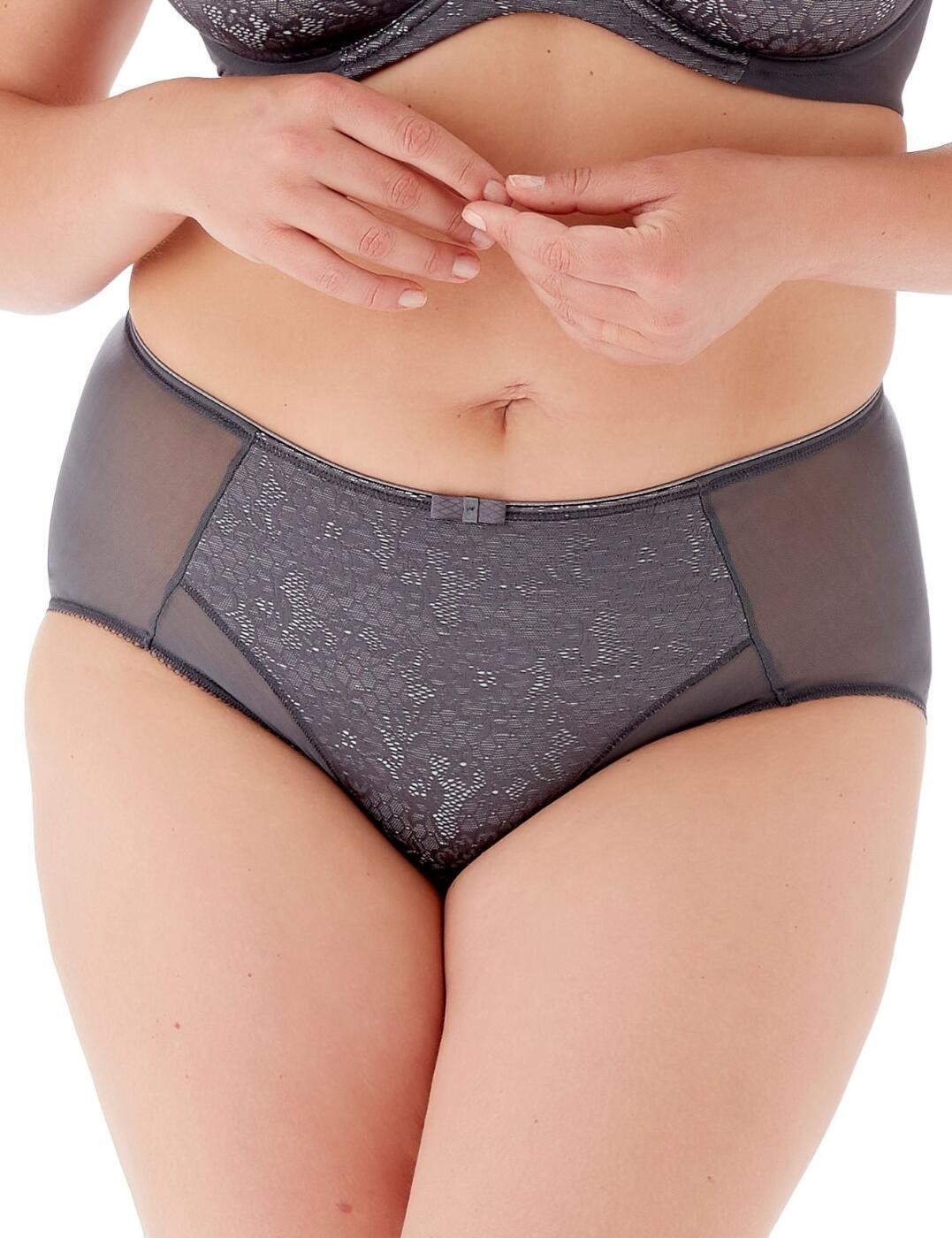 L - 14 Berlei Beauty Brief Minimising High Waisted Elegant Womens Knickers B523