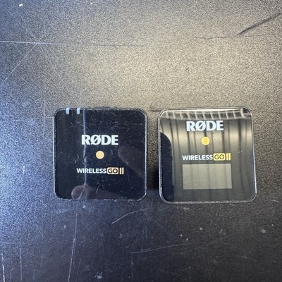 RØDE Rode Wireless Go II Dual Channel Wireless Microphone Audio System Pod Cast