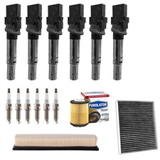 Ignition Coil Spark Plug Tune Up Kit Fits Volkswagen Touareg 3.6l 2009 2012 2017