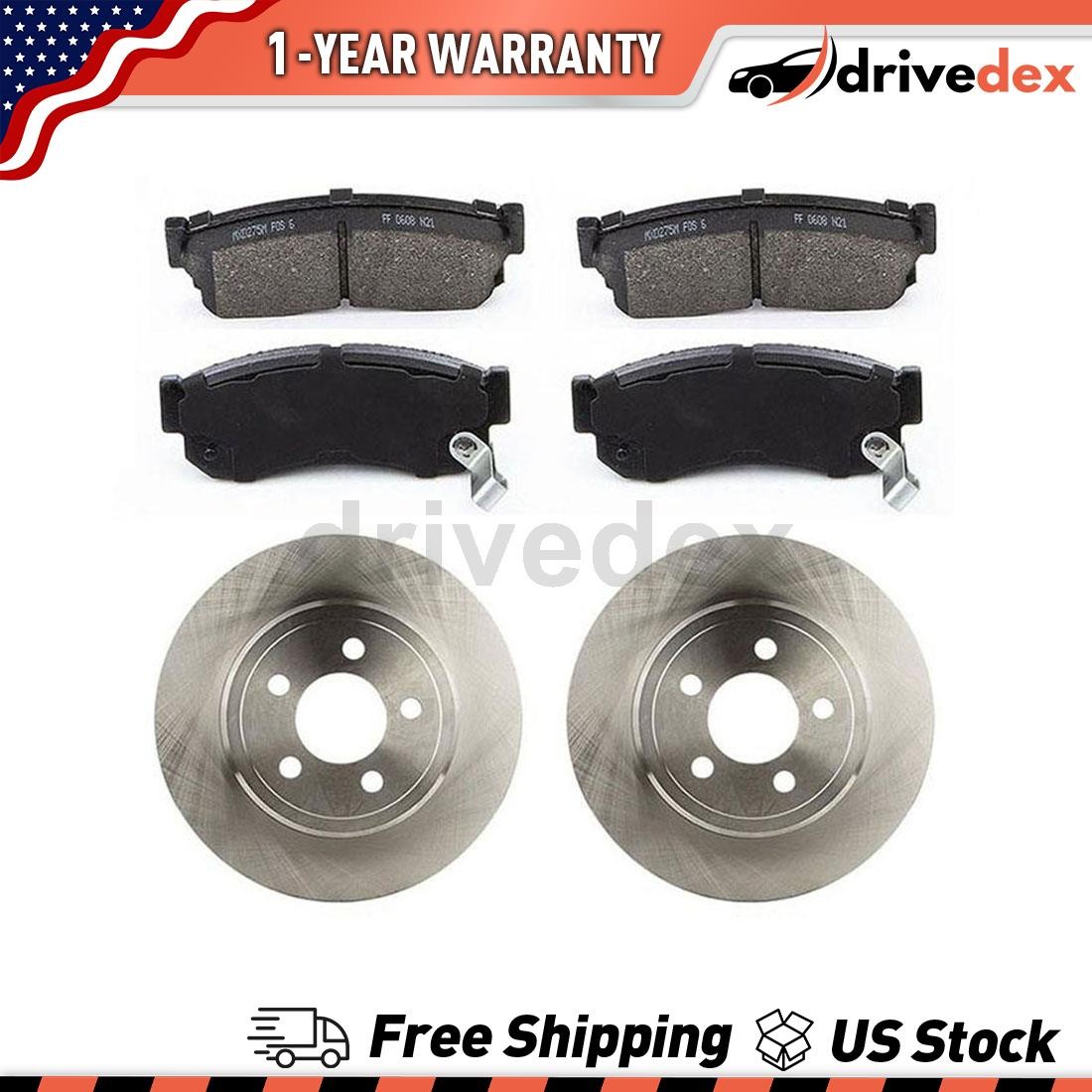 1988-1991 Nissan Hikari_DV Front Semi-Metallic Brake Pads & Rotors