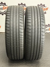 2x 185 65 R15 88H/T BRIDGESTONE TURANZA T005 4-5MM TESTED FREE FITTING