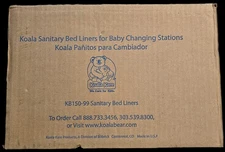Koala Kare Sanitary Bed Liners For Baby Changing Stations 3-Ply 500-Pk KB150-99