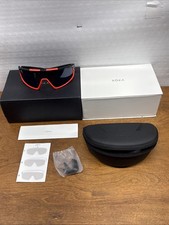 Roka CP-1 Sunglasses Black/torch Mirror Lens Excellent Condition In Box And Case