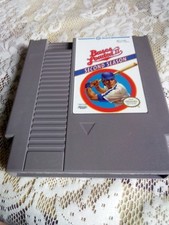 Bases Loaded II 2 Second Season Baseball Nintendo NES Cartridge Only Tested/1985