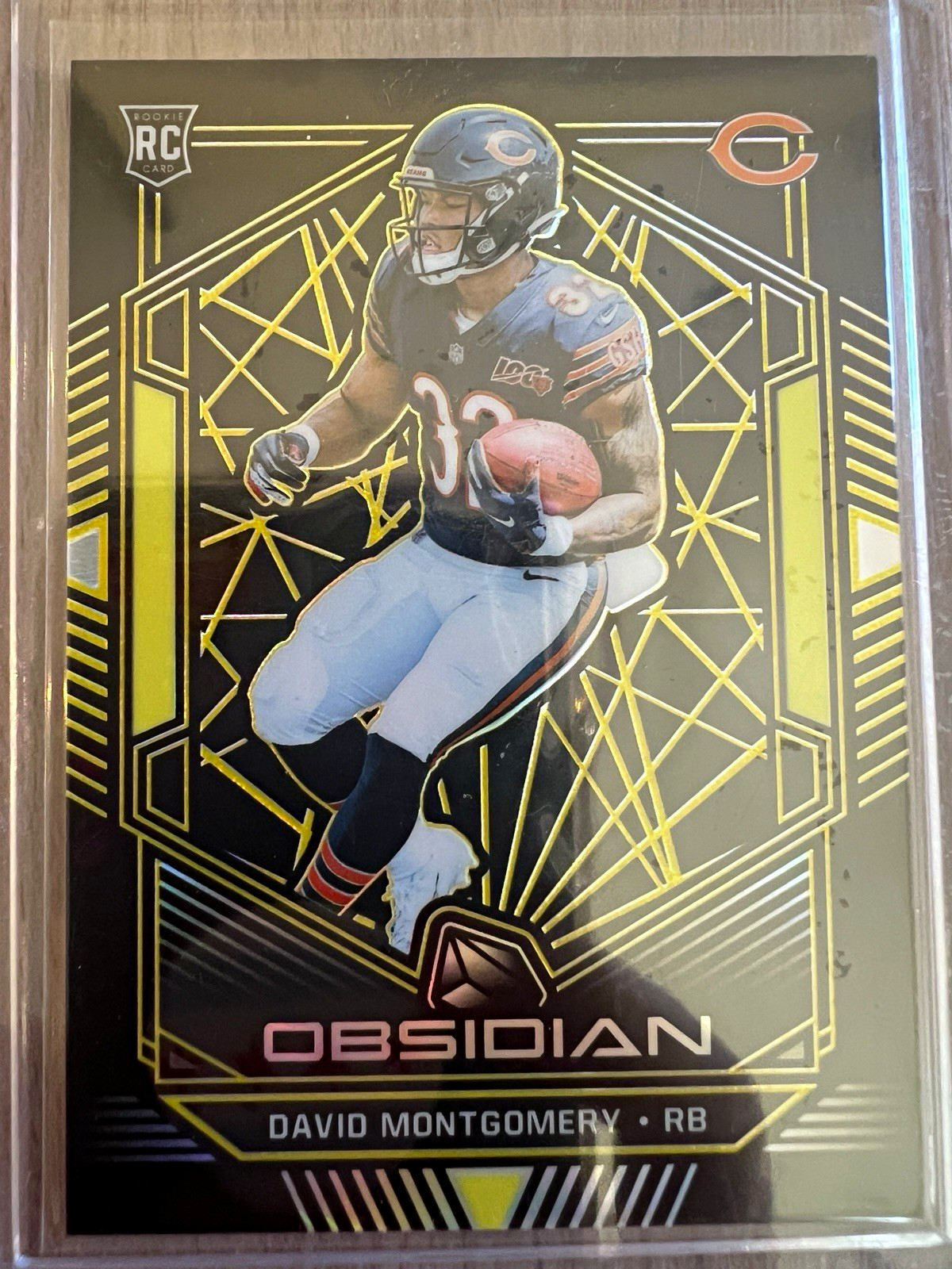 David Montgomery Panini Obsidian #112 Base