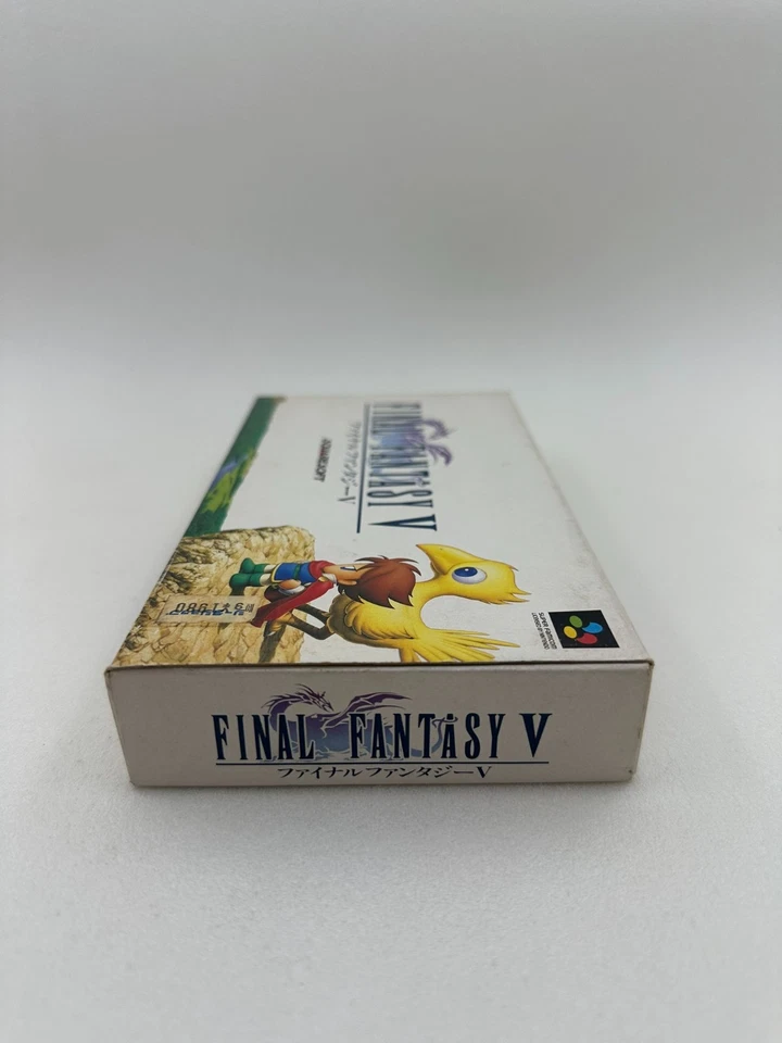 Final Fantasy V 5 super Famicom Nintendo SNES jap Completo - Immagine 3 di 4