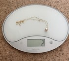 14K solid 18" Gold Chain Single Pearl Pendant Necklace 10mm AAA — photo 6