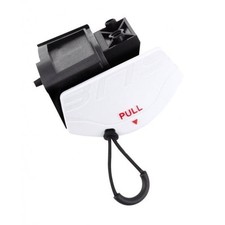 Alpinestars BNS MX Motocross Bionic Collo Brace Sistema di Chiusura (Nero/Bianco)