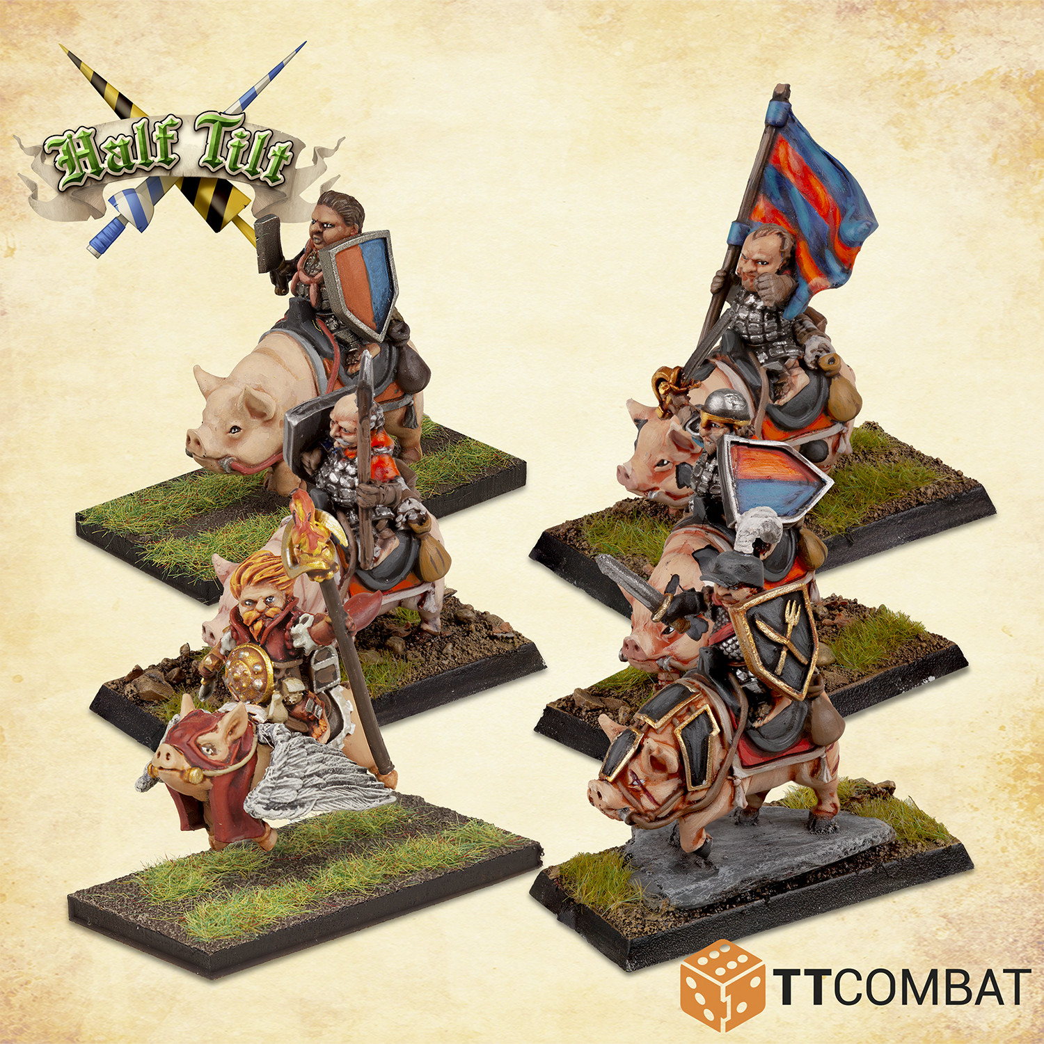 TTCombat BNIB Half Tilt Glory Hogs