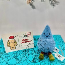 Authentic Jellycat Amuseable Happy Raindrop
