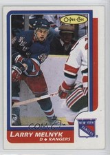1986-87 O-Pee-Chee Larry Melnyk #95 0a4