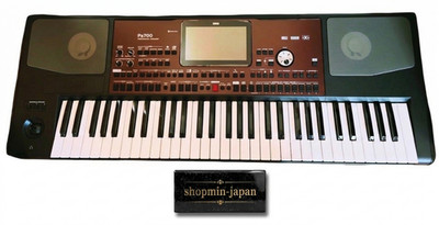 KORG Pa700 Professional Arranger Synth Keyboard getestet mit Notenauflage...