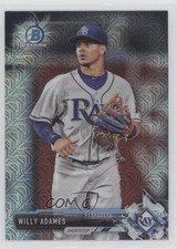2017 Bowman Chrome Prospects Mega Box Refractor Willy Adames #BCP140 fm0