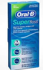 Confezione 15 Box Oral-B Filo Interdentale Super Floss