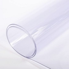 - Clear Vinyl Sheeting - 15 Mil - 4'6" x 3.5' - Vinyl Plastic Sheeting