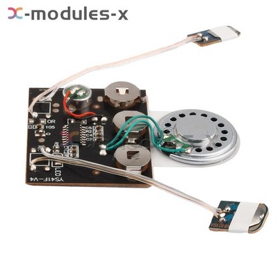 1-100PCS 30S Greeting Card DIY Recordable Voice Chip Music Box Sound Module