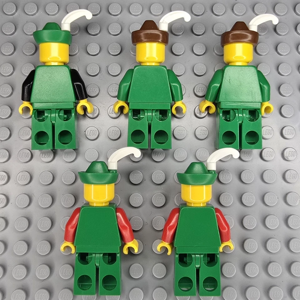 Lote de minifiguras y accesorios Lego Castle Forestmen Foto 3 de 4