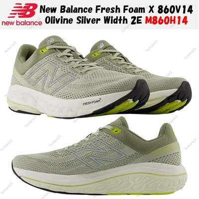 New Balance Fresh Foam X 860V14 Olivine Silver Weite 2E M860H14 Herren Gr.