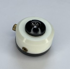 Microscope Light & Reflector Replacement Piece White Plastic 1.25” Diameter 