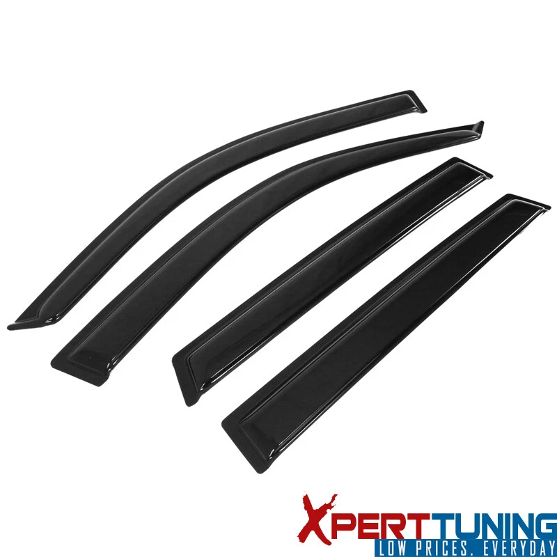 Подходит для 01–05 Toyota RAV4 тонкий дымчатый тонированный козырек на окно защита от дождя 4 шт акрил - Изображение 4 из 4