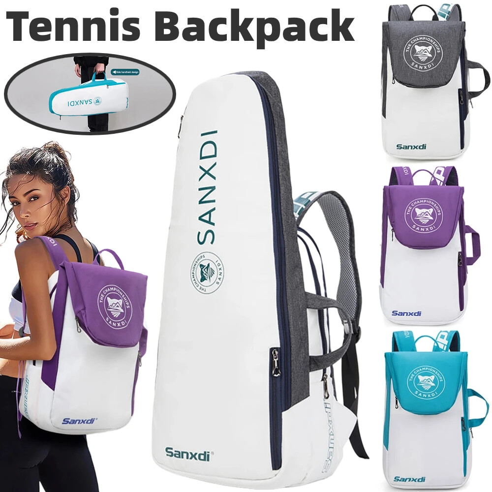 Mochila de tenis Bolsa de bádminton Bolsas de raqueta de gran capacidad Raquetas de pádel Mochila