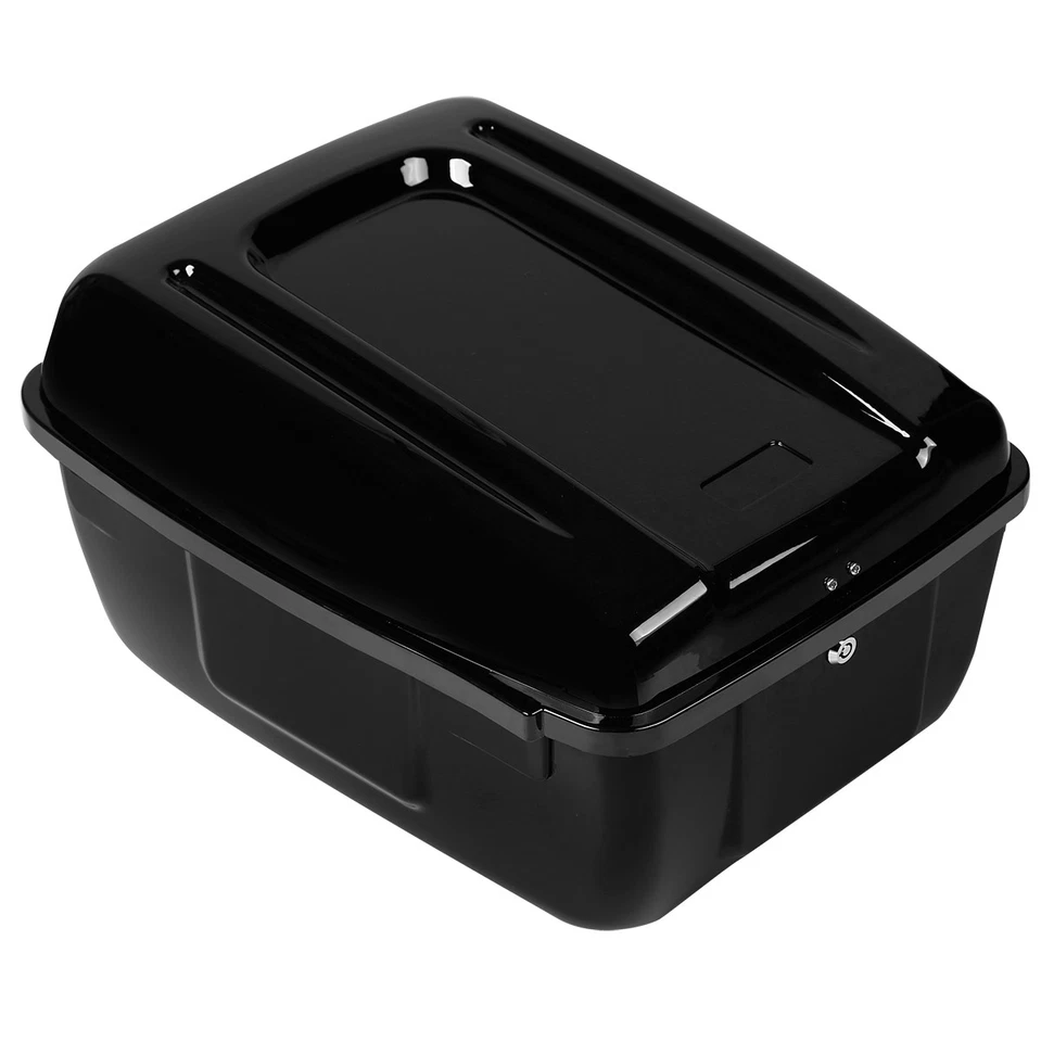 Police Trunk Luggage Fit For Harley Touring Electra Street Road King Glide FLHTP - Image 3 of 4