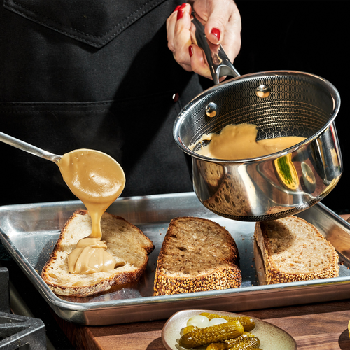 NEW Hexclad 5pc Hybrid Cookware Set Induction Ready Oven Safe Dishwasher Safe - Picture 5 of 12