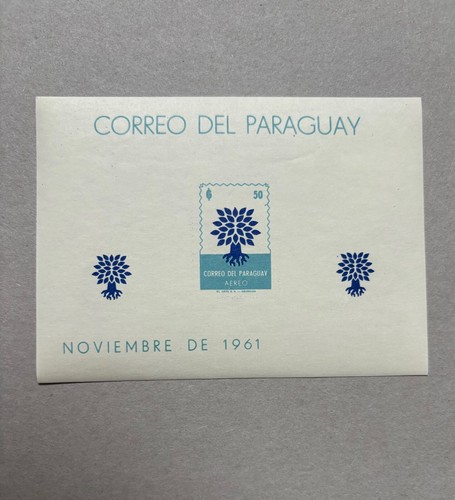 G910. Paraguay - MNH - Imperf - Postal service - Organizations - Trees - Nature - Picture 6 of 6