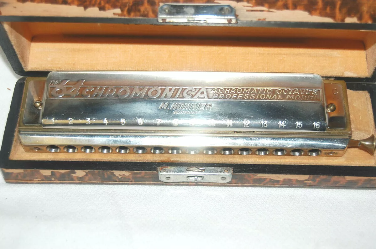 The 64 Hohner Chromonica 280 Germany Vintage Harmonica