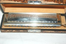 The 64 Hohner Chromonica 280 Germany Vintage Harmonica Professional Model 4 Octa