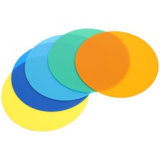 5St&uuml;cke Silikon Jar Gripper Pad Bunte Runde Coaster f&uuml;r Gl&auml;ser