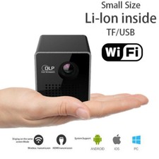 1080P DLP Wifi Mini Pocket LED Projector Home...