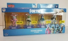 Fortnite Domez Squad 4 Pack Series 2 Rabbit Leviathan Yonder P.A.N.D.A. Leader