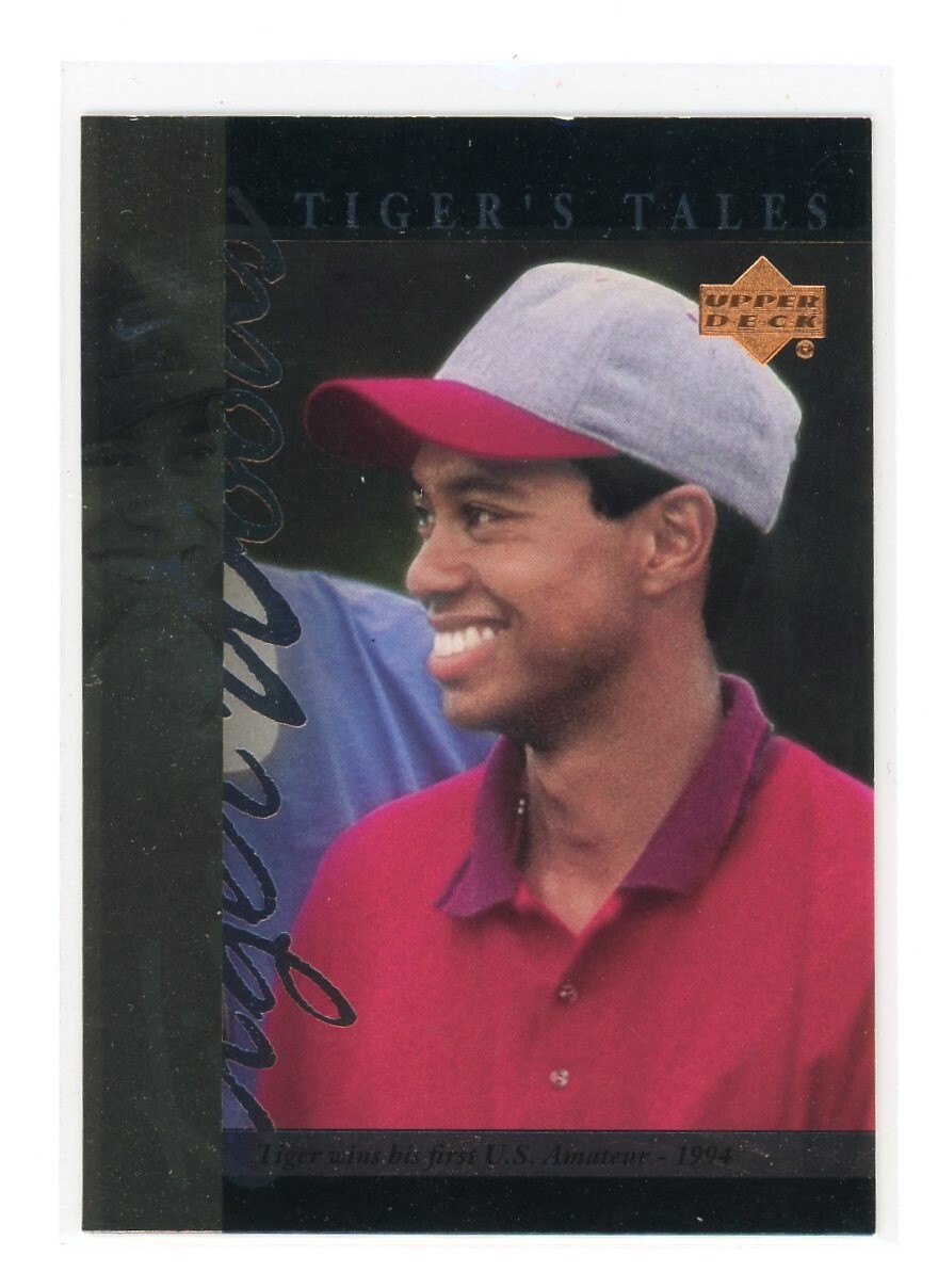 TIGER WOODS 2001 Upper Deck #TT9 Tiger's Tales