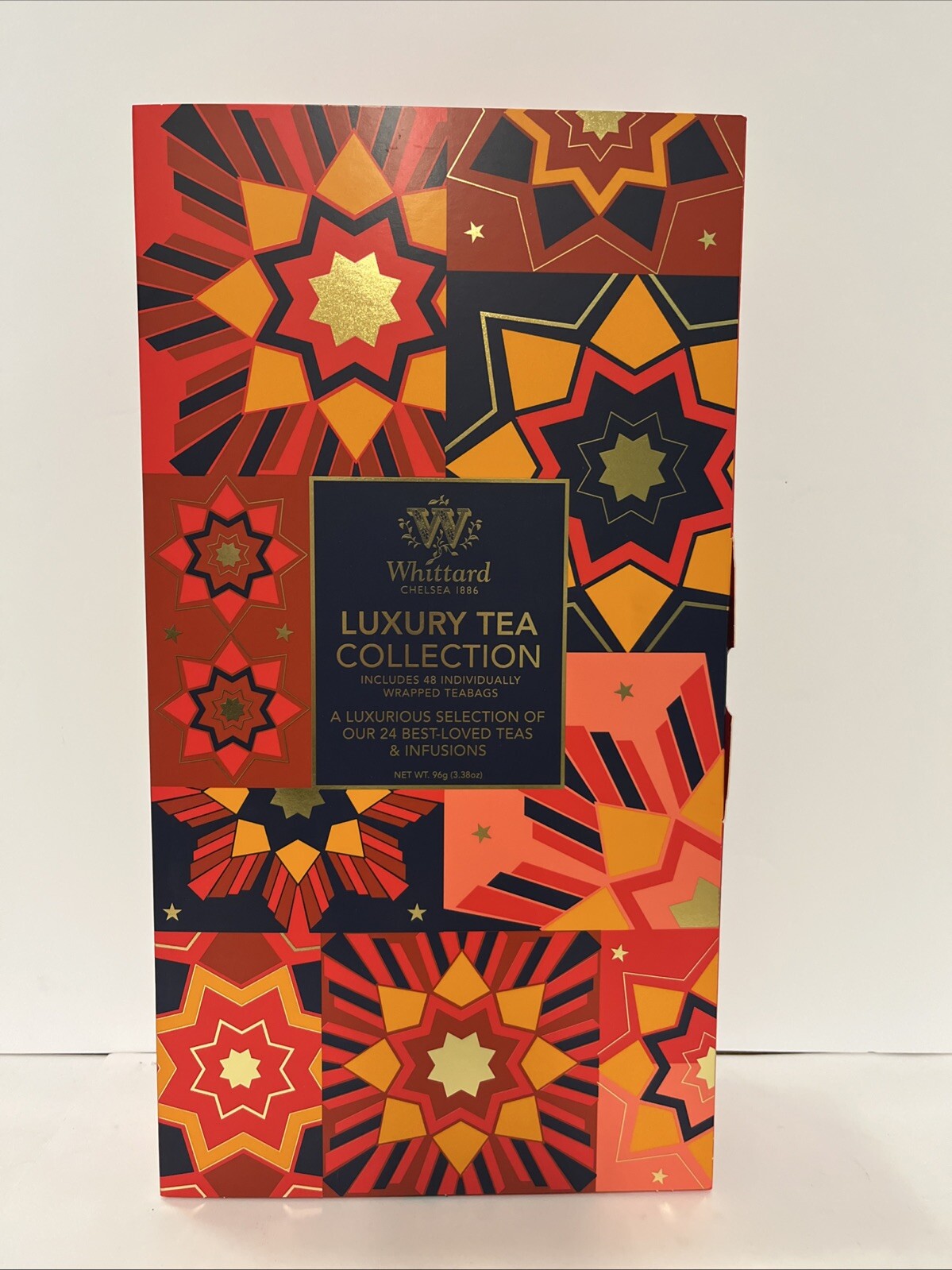 Luxury Tea Gift Set with 48 Individually Wrapped Teabags Expires May 2026-image