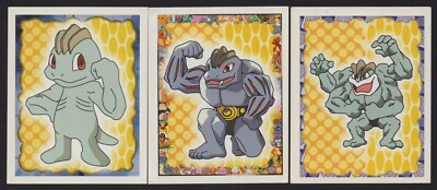 MACHOP #66 MACHOKE #67 MACHAMP #68 POKEMON SERIE 1 COLLECTION